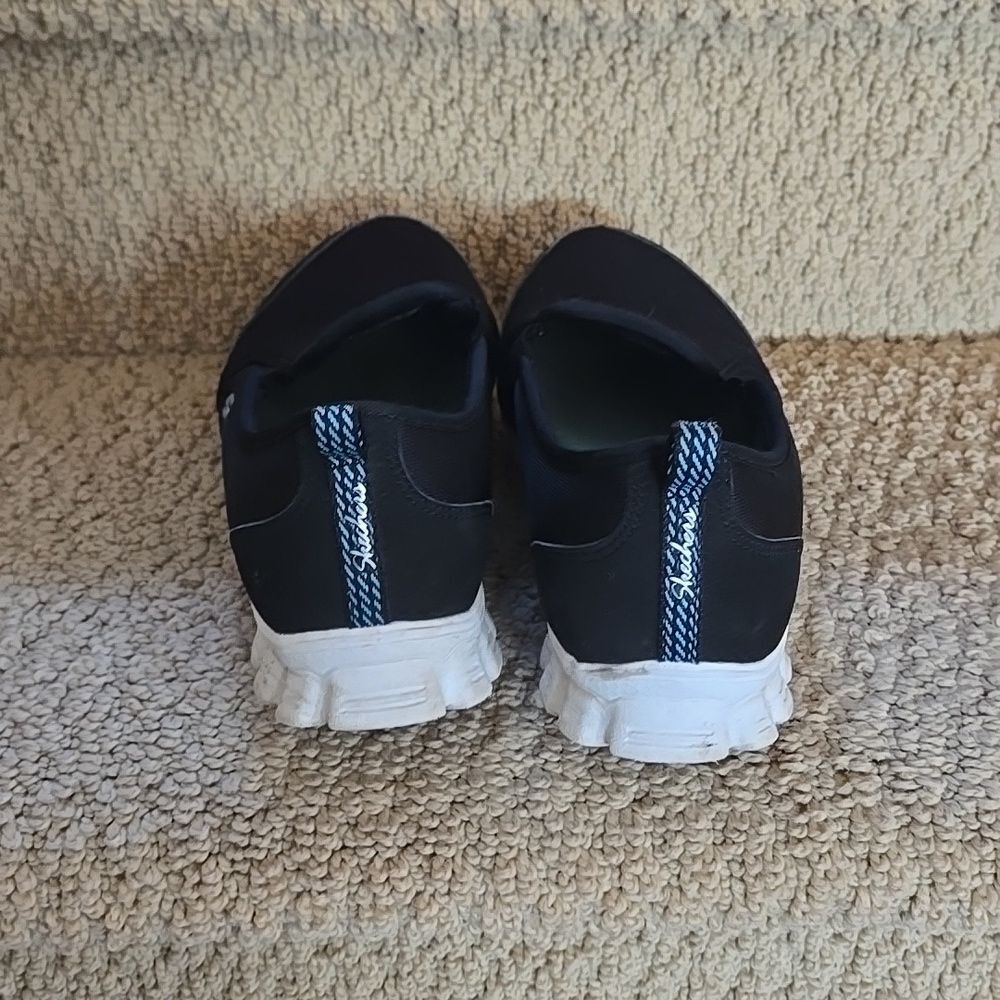 Skechers Black Slip-On Shoes Size 7 Womens - Picture 7 of 15